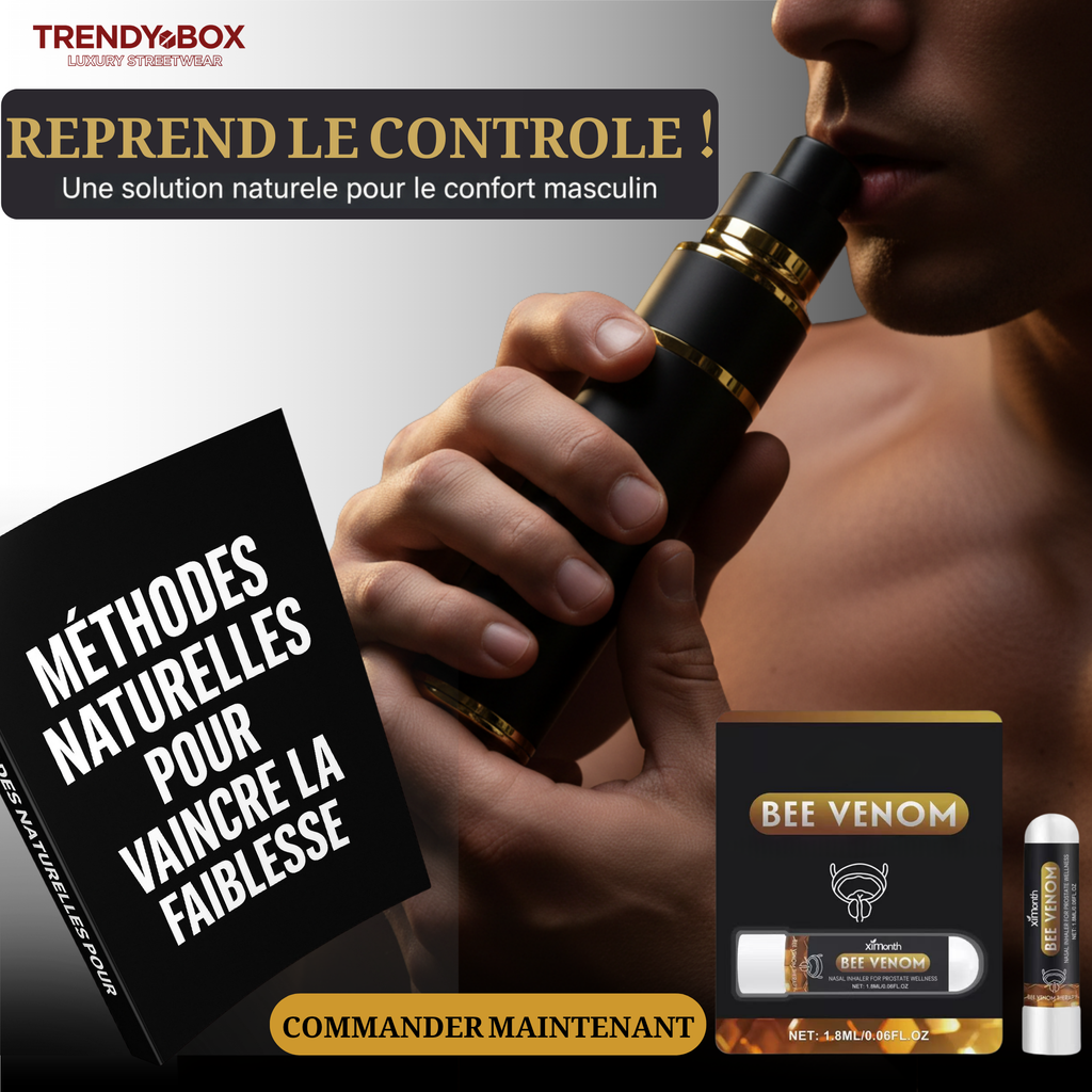 INHALATEUR-Bien-être Masculin au Venin d'Abeille