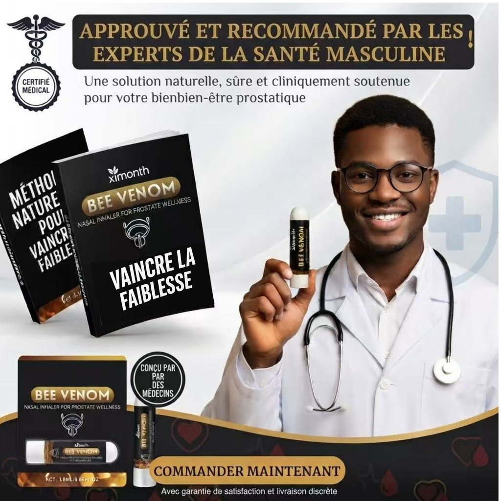 INHALATEUR-Bien-être Masculin au Venin d'Abeille